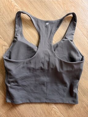 Fabletics Racerback Crop with Removable Cups and Built In Bra